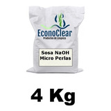 4 Kg Sosa En Microperlas Ideal Jaboneria