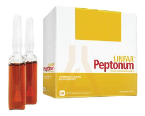 Peptonas Linfar Ampollas Linea Peptonum