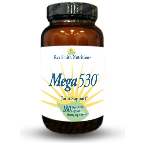 Rex Smith Nutrition | Mega 530 Glucosamine | 180 Capsules