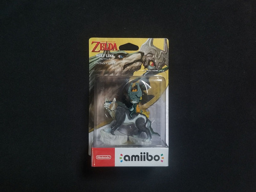 Amiibo Link Lobo - Legend Of Zelda Twilight Princess + Caja