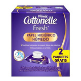 Papel Higiénico Húmedo Kleenex Cottonelle Fresh 6paquetes Ms