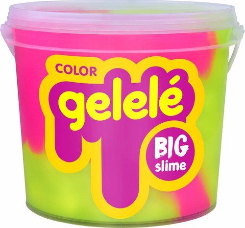 Gelelé Slime Meleca Geléia Massinha Big Color Barato 1,5kg