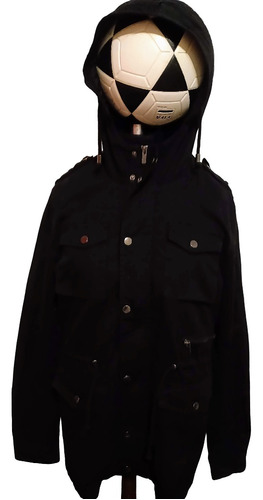 Campera Parca Trench Forro Piel Desmontable Inter Envigratis