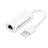 Adaptador Tarjeta De Red Lan Rj45 Usb 2.0