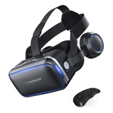 Gafas Realidad Virtual Vr Shinecon Con Auriculares + Control