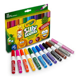 Plumones Crayola Silly Scents Lavables 12p Aroma De Frutas