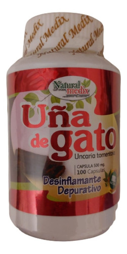 Uña De Gato Peruana X100 Capsulas Natural