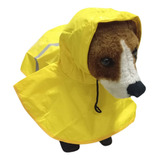 Piloto Impermeable Perro Grande Lluvia Capa Xxl 50cm