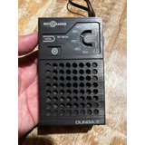 Rádio Motoradio Dunga Ii 2 Rp-m11/a Preto Antigo Funciona