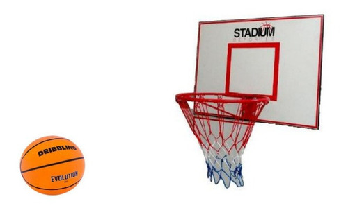 Tablero Y Aro De Basquet + Pelota N°7 Combo