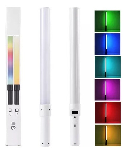 Bastão De Led 2500-9900k - Soleste Rgb-50g - 30w - Branco