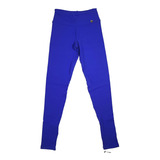 Calça Legging Lisa Clássica Academia Fitness P Azul