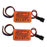 Kit 2 Driver Led Reador Fonte P/ Plafon 3w 3 X 1w Bivolt