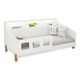 Cama De Criança Mavi Montessoriana Juvenil Branco