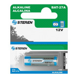 Bateria Alcalina Steren Bat-27a Tipo Cilindro 12 Volts