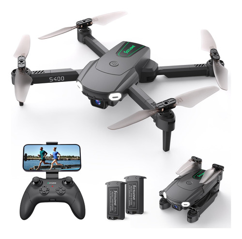 Sotaone Dron S400 Con Camara Para Adultos Y Ninos, Mini Dron