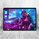 Cuadro Decorativo Gamer Cyberpunk 2077 C3933