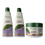  Kit Arvensis Shampoo + Condicionador E Mascara Desamarelador