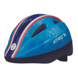 Capacete Infantil Ciclismo Atrio Estrela Tamanho P Bi042 Cor Azul