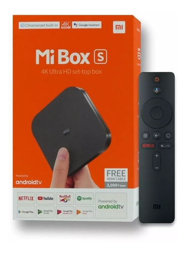 Xiaomi Mi Box S 4k Android 8.1 Version Global Google Cast