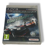 Ridge Racer Ubounded Limited Ps3 Lacrado Envio Rapido!