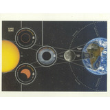 2021 Espacio- Eclipses Solares- Argentina (bloque) Mint