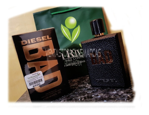 Perfume Locion Diesel Bad 125 Ml Import - L a $3600