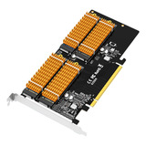 Tarjeta Adaptadora Maiwo Kcssd10 Pcie X16 M.2 Nvme Protocol