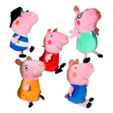 Peluche Hermoso Compatible Peppa Pig Cerdita Chancho George