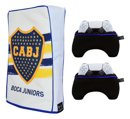 Kit 1 Vertical Ps5 + 2 Fundas Joystick - Clubes Argentinos