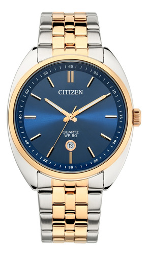 Reloj Citizen Hombre Clasico 50m  Bi509653l