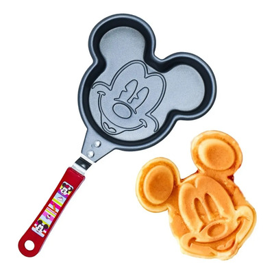 Sarten Antiadherente De Cocina Mickey Disney Molde Hot Cakes | Meses sin interés
