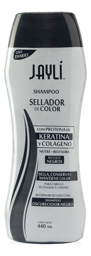  Shampoo Sellador Negro Plata Matizado Más Uniforme Y Durade