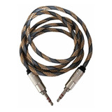 Cable Audio Auxiliar Plug 3.5mm 1.2 Metros Cordon Trenzado