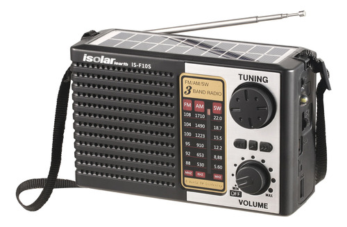 Radio Retro Vintage Usb Sd Aux Bluetooth Recargable Solar