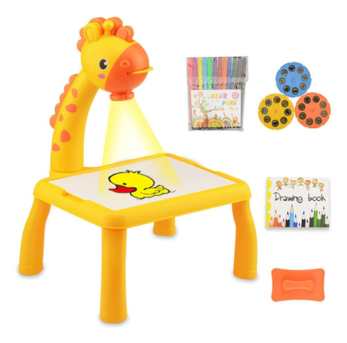 Children's Drawing Table With Educational Toys .