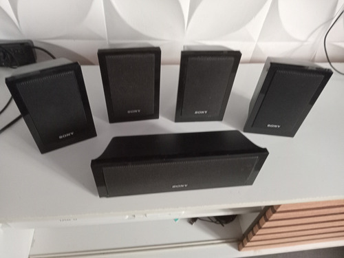 Conjunto Com 5 Caixas Satélite Sony Para Ht 