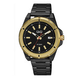 Reloj Para Hombre Q&q A472 A472j412y Negro