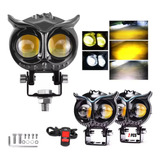 Luz Led Faros De 8000 Lm Para Motos, Luces Auxiliares, Lupa