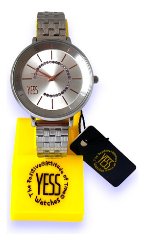 Reloj Yess Mujer S15846s Analógico Pulso Acero Inoxidable