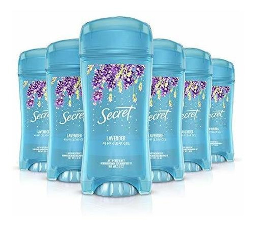 Secret Fresh Antitranspirante Y Desodorante Clear Gel, Luxe