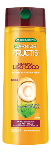 Shampoo Garnier Fructis Oil Repair Liso Coco 350ml