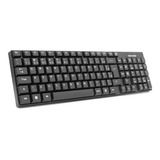 Teclado Multilaser Slim Tc193 Com Fio Preto