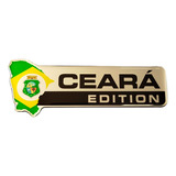 Adesivo Emblema Resinado Estado Ceará Edition