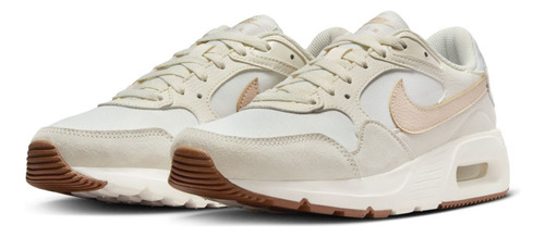 Tenis Para Mujer Nike Air Max Sc Blanco Color Vela/vela/marrón Medio Goma/duna Talla 24.5 Mx