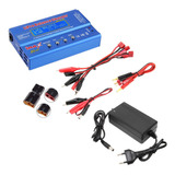 Carregador Bateria Lipo Imax B6 80w 2-6s + Fonte + Adaptador