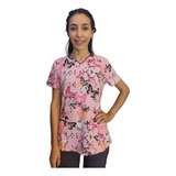 Top Clínico Estampado Rosado Cheroke Infinity Goft