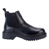 Bota Moto Chelsea Levi's Negro Mujer 2283