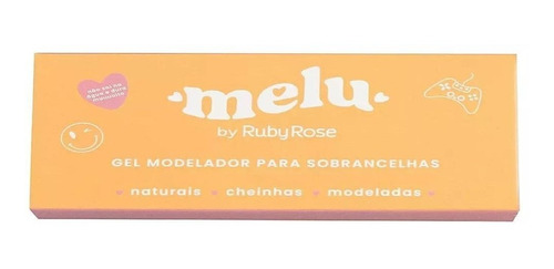 Gel Modelador De Sobrancelhas Melu By Ruby Rose