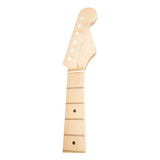 Braço D Guitarra Modelo Stratocaster Escala Clara Enverniza